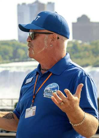 Niagara Falls tour guide Sean